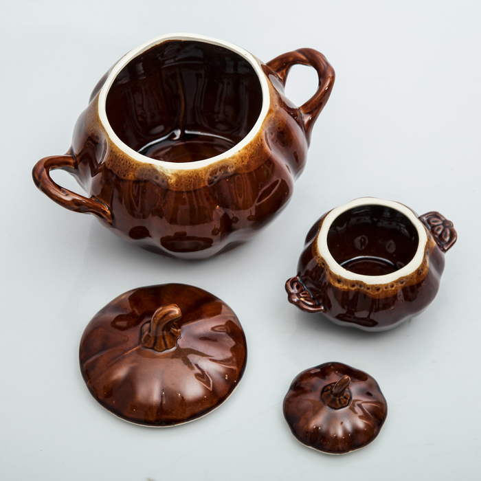 Столовый набор "Обжора" супник и 4 горшочка