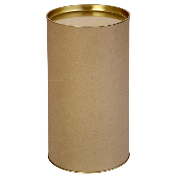 Тубус картонный без печати 12 х 12 х 22 см