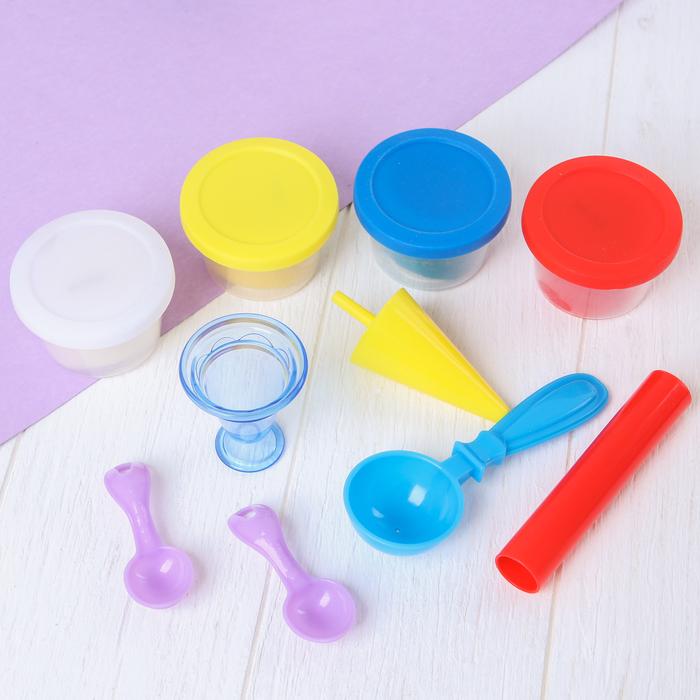 Игровой набор с тестом "Вафельные рожки"