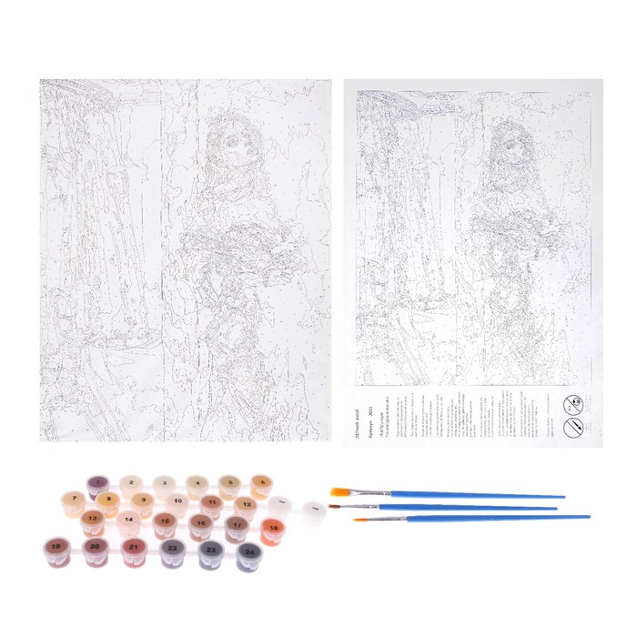 Рисование по номерам "Летний зной"