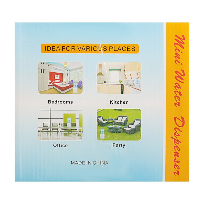 Раздатчик воды LESOTO 200 T-G, под бутыль 19 л, без нагрева и охлаждения, белый