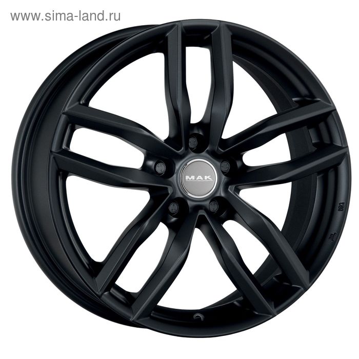 фото Диск литой mak sarthe 8,0x18 5x112 et50 d57,1 matt black (f8080rhmb50we4x)