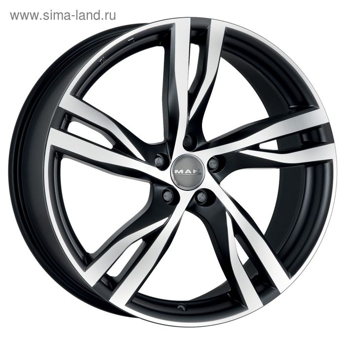 фото Диск литой mak stockholm 8,0x18 5x108 et45 d63,4 ice black (f8080ksib45gd3x)