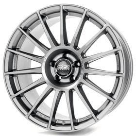 

Диск литой OZ Superturismo Dakar 9,5x21 5x130 ET55 d71,6 Matt Graphite Silver Lettering