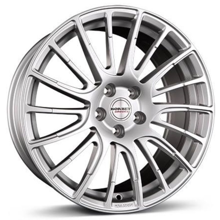 Диск Borbet LS2 8,0x18 5x114,3 ET40 d72,5 Brilliant Silver (222302)