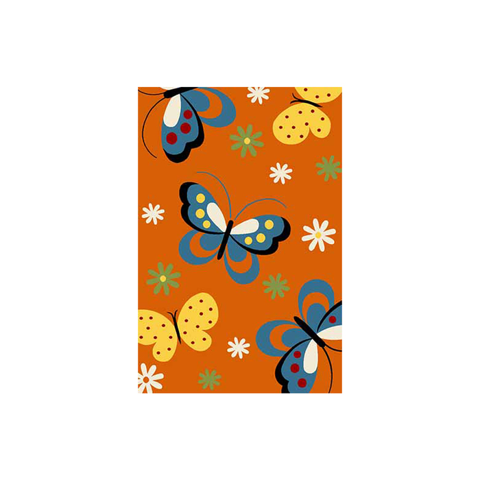 Ковер Fraise CRYSTAL 0772, 1.2*3 м, прямоугольный, ORANGE