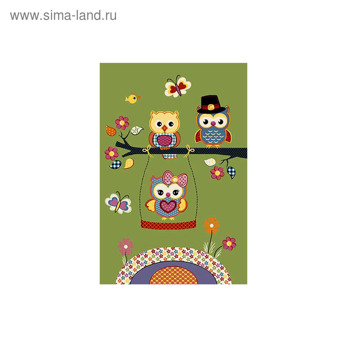 

Ковёр прямоугольный Rio 2740, размер 80х150 см, цвет green
