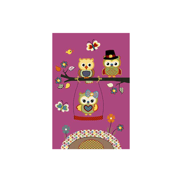 Ковер Fraise CRYSTAL 2740, 2*3 м, прямоугольный, PURPLE