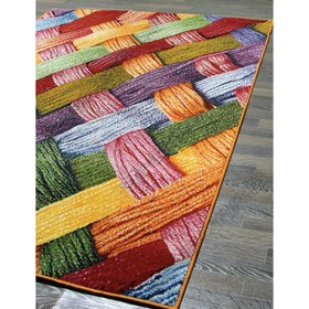 

Ковёр прямоугольный Crystal C010, размер 80 х 150 см, цвет multicolor