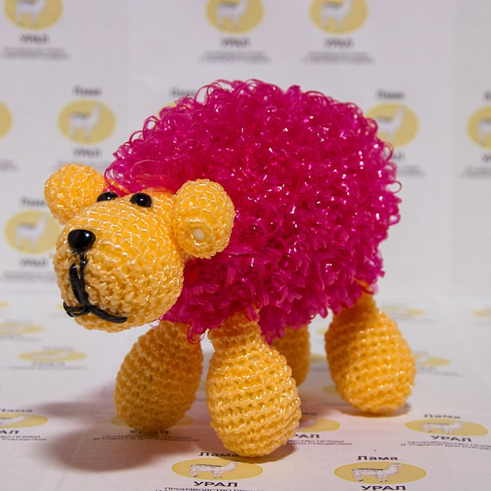 Набор для вязания игрушки "Овечка Руна" 20х15 см