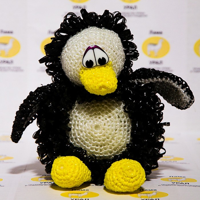 Набор для вязания игрушки "Пингвинёнок Антарка" 24х20 см