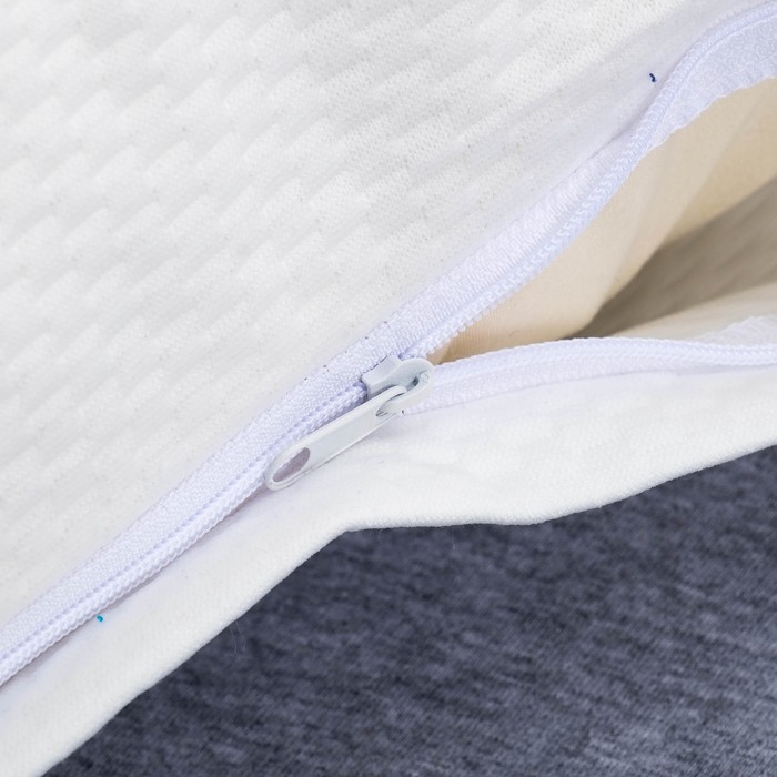 Наволочка непромок. мембрана 50х70 белый, трикотаж 200гр/м, хл 52%, пэ 48%