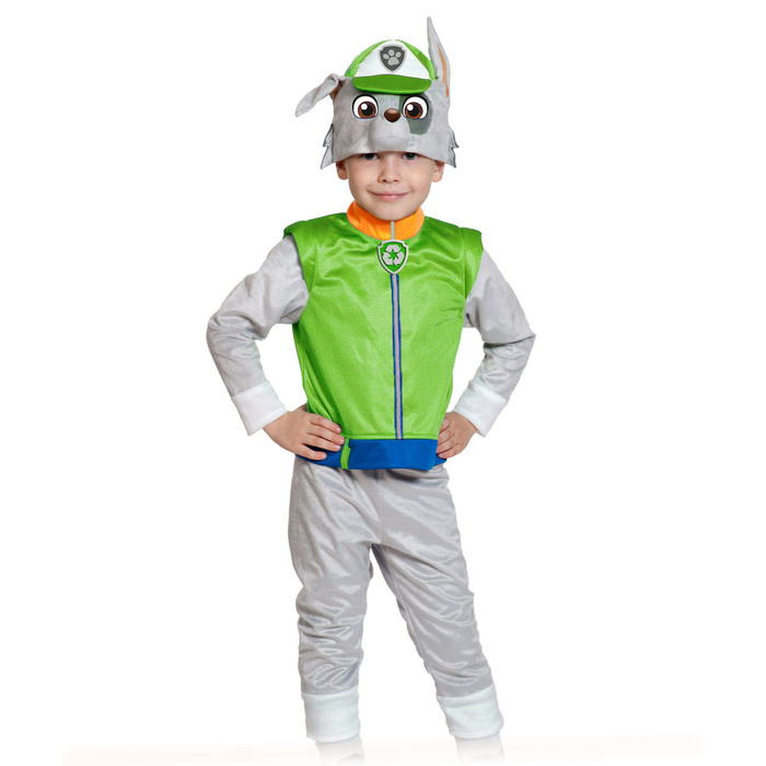 Карнавальный костюм "Рокки", щенячий патруль, р-р 28-30, рост 104-110 см