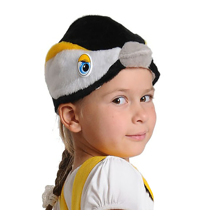 Маска "Синичка", плюш, р-р 53-55