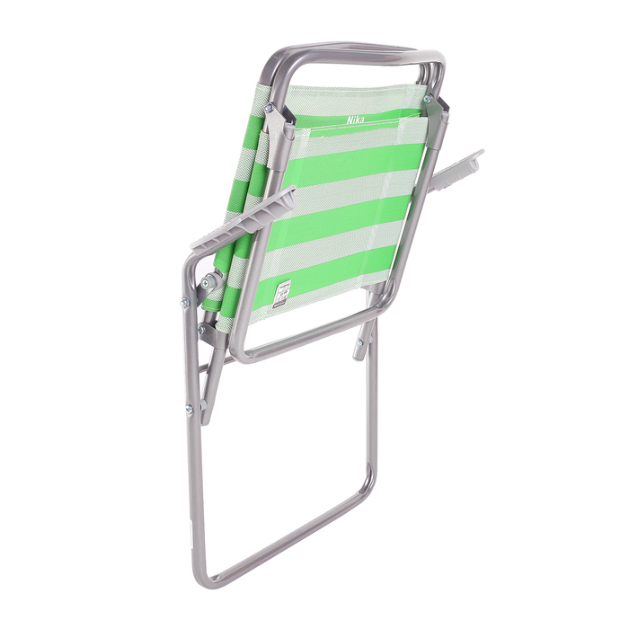 Кресло-шезлонг складное 730x570x640 мм, зеленый К1