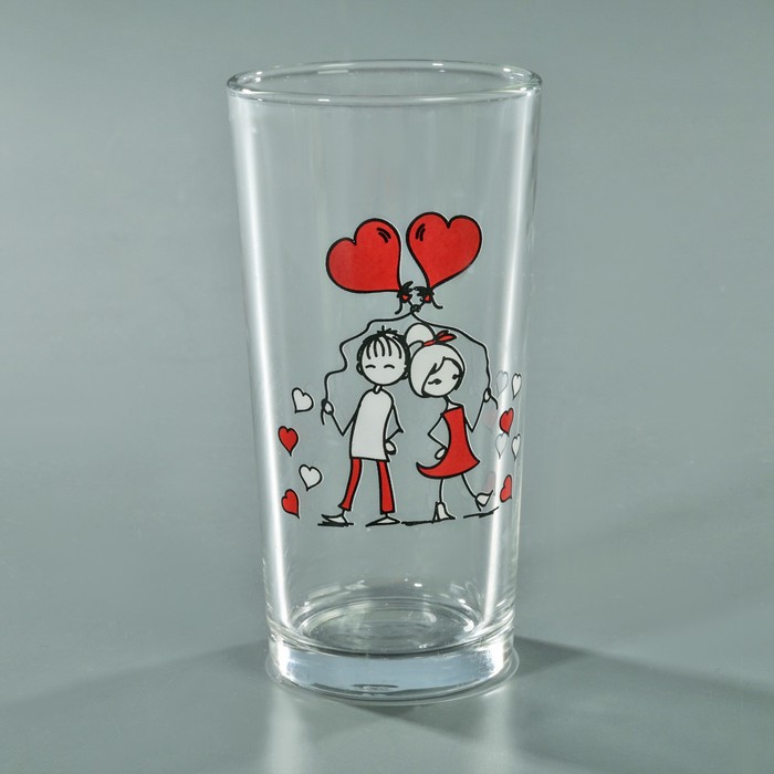 Стакан 250 мл Love для коктейля, высокий, МИКС