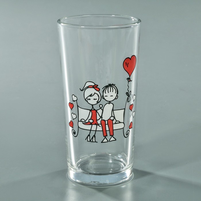 Стакан 250 мл Love для коктейля, высокий, МИКС