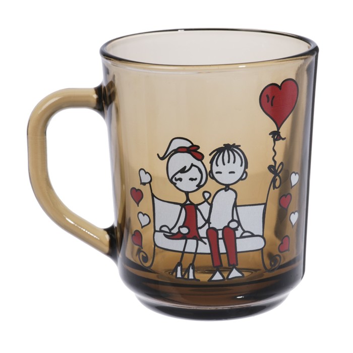 Кружка 250 мл Love, МИКС