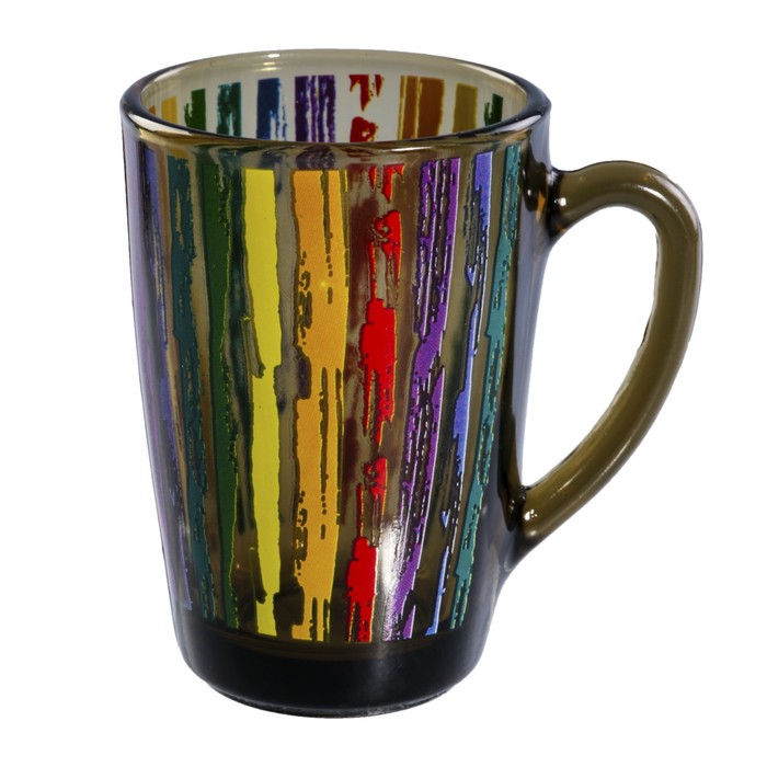 Кружка 300 мл "Дымка. Полоски"