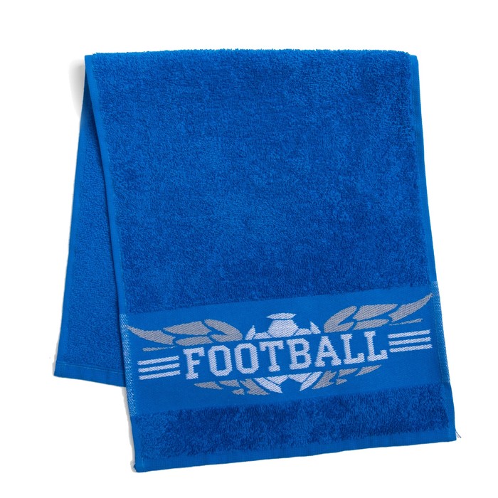Полотенце махровое Collorista "Football"  30х70 см, 100% хлопок, 370 гр/м2