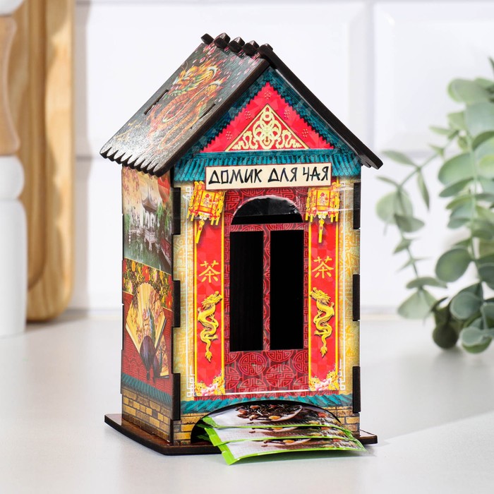 Чайный домик "Китайски стиль" 9,8х17,4х9,8см