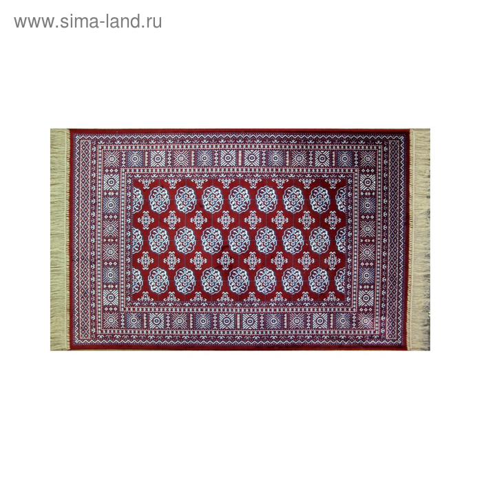 цена Прямоугольный ковёр Atex 184, 100 х 140 см, цвет red