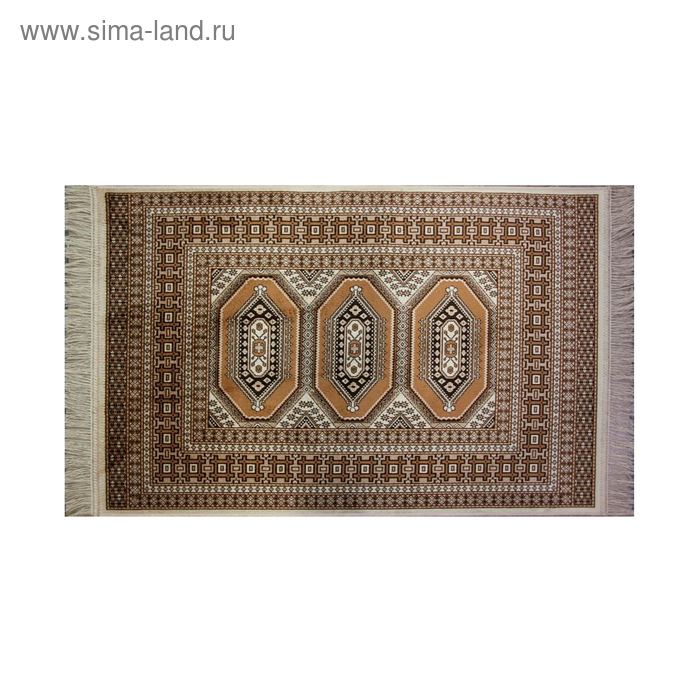 Прямоугольный ковёр Atex 117, 140 х 200 см, цвет beige