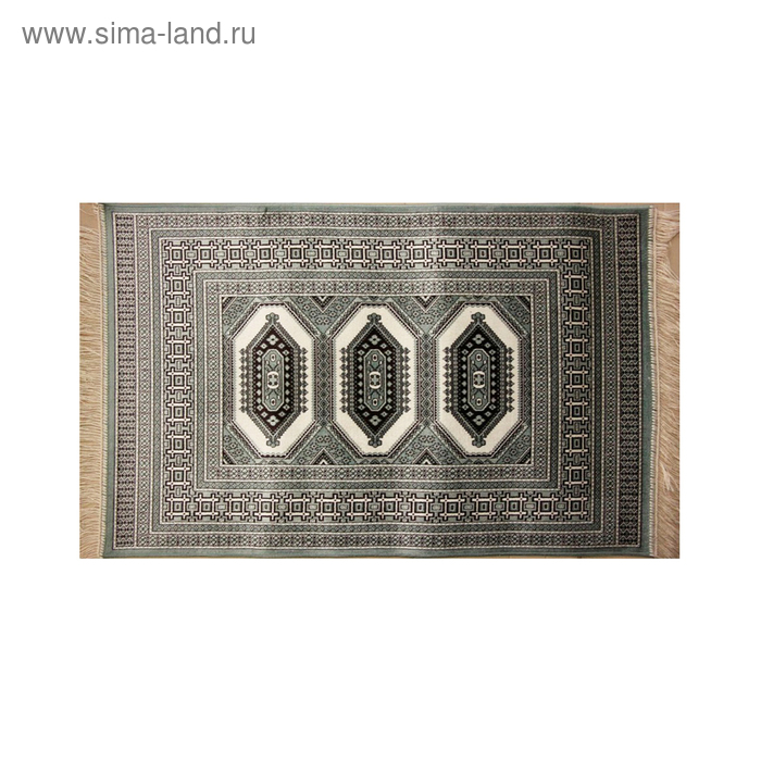 цена Прямоугольный ковёр Atex 117, 140 х 200 см, цвет green