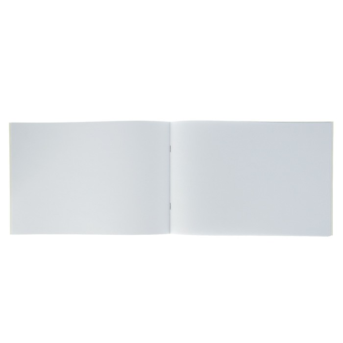 Альбом для рисования А4, 16 листов "Весеннее цветение", мелованный картон, глиттер, микс