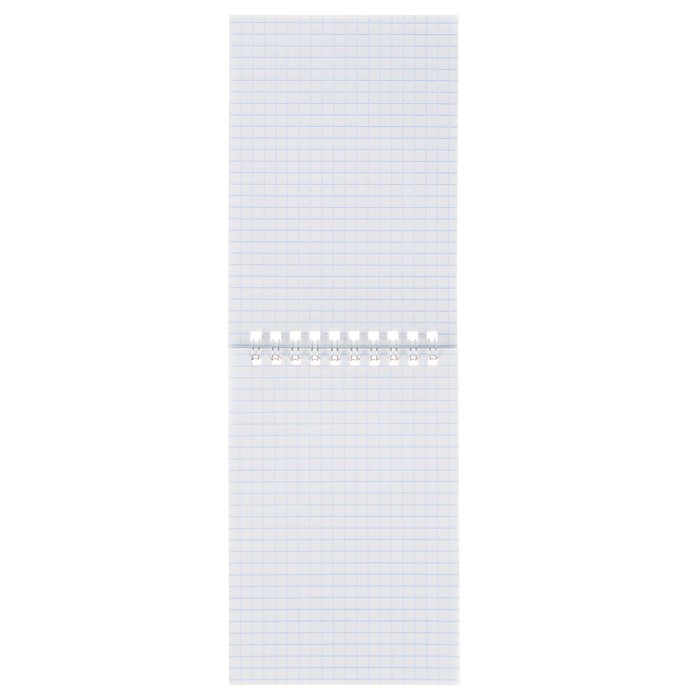 Блокнот А6, 40 листов на гребне Office house, обложка мелованный картон, микс