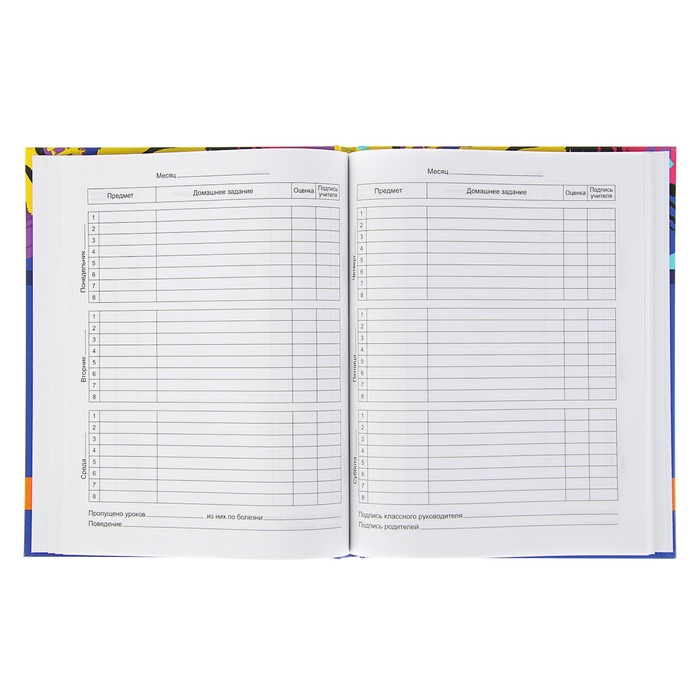 Дневник для 5-11 класса "Тренируй мозги"!, твёрдая обложка, глянцевая ламинация, 48 листов