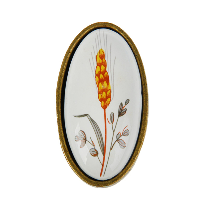 Ручка-кнопка А17-CS, цвет бронза