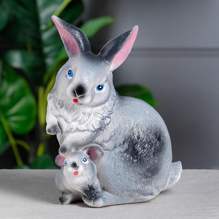 Копилка "Зайчиха" малая 18*13*23 см микс