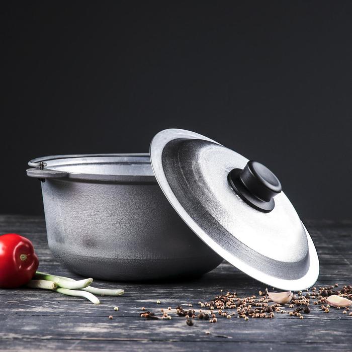 

Казан алюминиевый "Турист", с крышкой и дужкой, 4.5 л