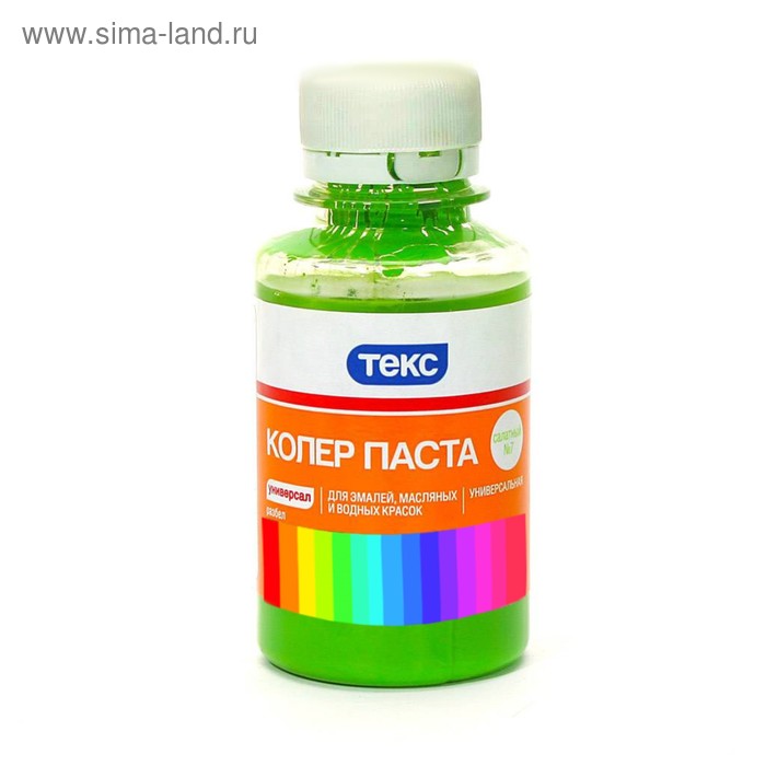 

Колер паста УНИВЕРСАЛ №09 охра ТЕКС 0,1л