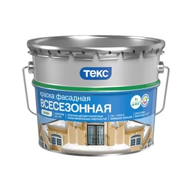 

Краска Фасадная ПРОФИ всесезонная База D ТЕКС 9л