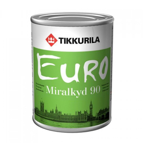 

Краска алкидная Тиккурила Миралкид 90 База А универсальная высокоглянцевая 0,9л
