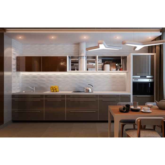 Гипсовая 3D панель Rain 500х500 мм