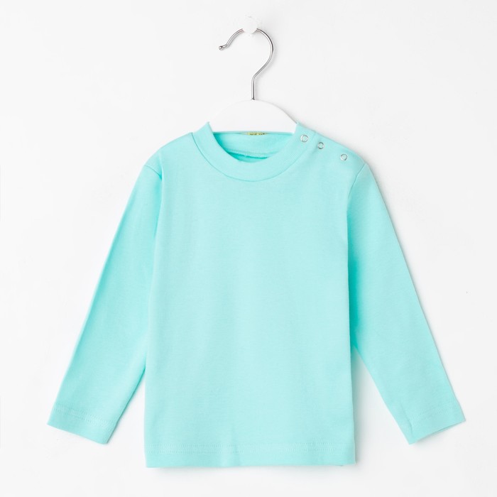 Джемпер для мальчика, рост 80 см (24), цвет светлый изумруд