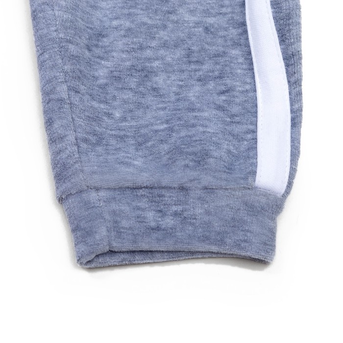 Костюм для мальчика (джемпер+брюки) "Один игрок", рост 74 см (24), цвет голубой