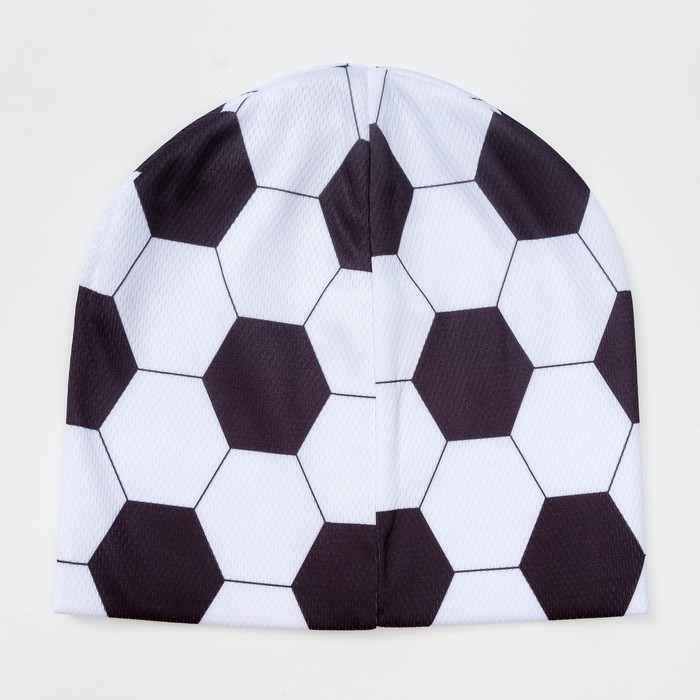 Шапка детская трикотажная, размер 52-54 см, цвет чёрный 1254