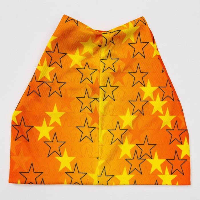 Шапка детская трикотажная, размер 54-56 см, цвет оранжевый 1255