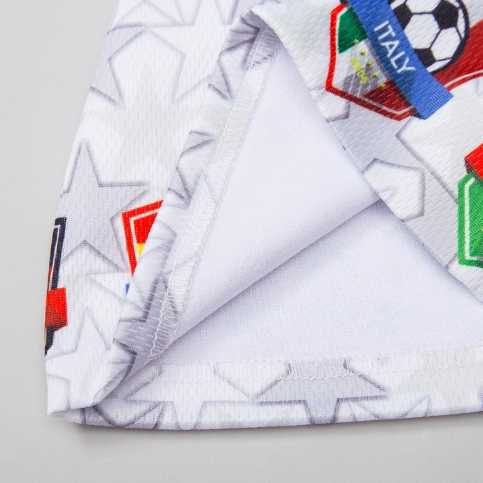 Шапка детская трикотажная, размер 54-56 см, цветбелый 1255