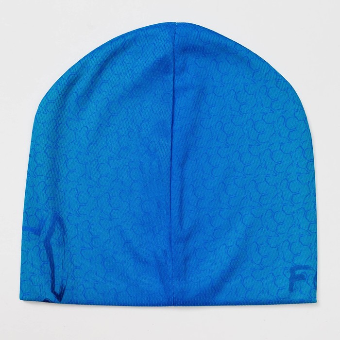 Шапка детская трикотажная, размер 54-56 см, цвет синий 1256