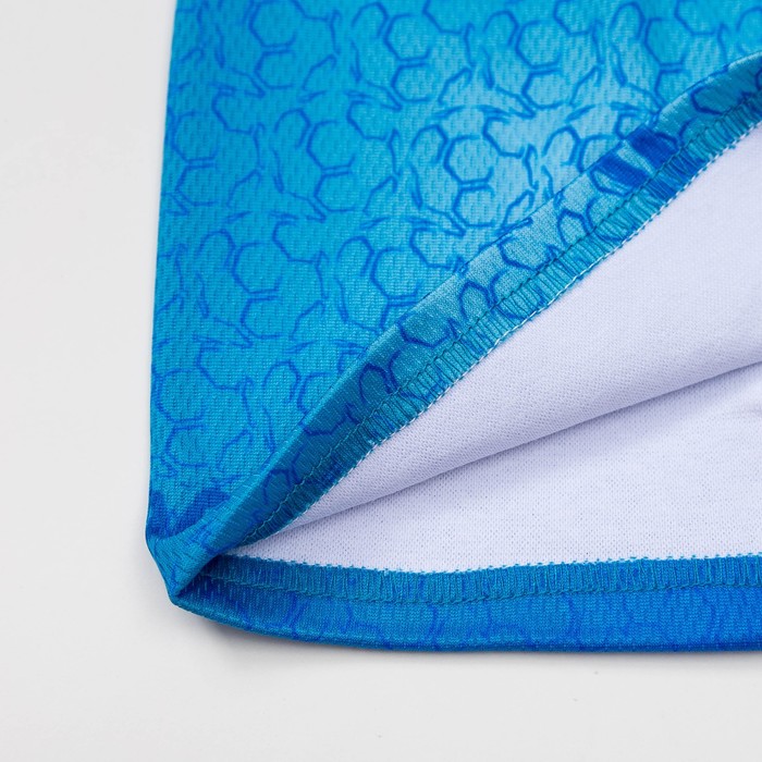 Шапка детская трикотажная, размер 54-56 см, цвет синий 1256