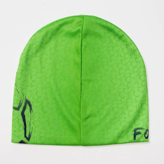 Шапка детская трикотажная, размер 54–56, цвет зелёный