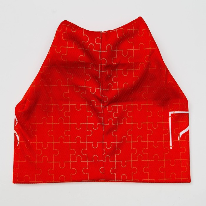 Шапка детская трикотажная, размер 54-56 см, цвет красный 1257