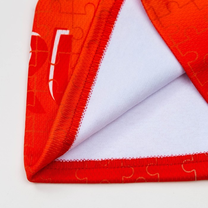 Шапка детская трикотажная, размер 54-56 см, цвет красный 1257