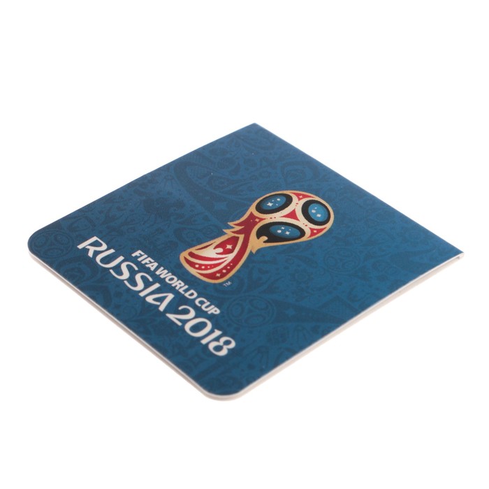 Закладки на магнитах "Эмблема" Чемпионат мира по футболу FIFA 2018 в России (набор 4 шт)