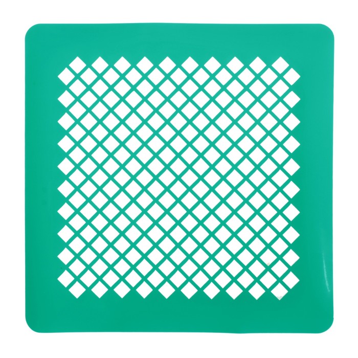 Трафарет клеевой "Мелкие квадраты" 15х15 см